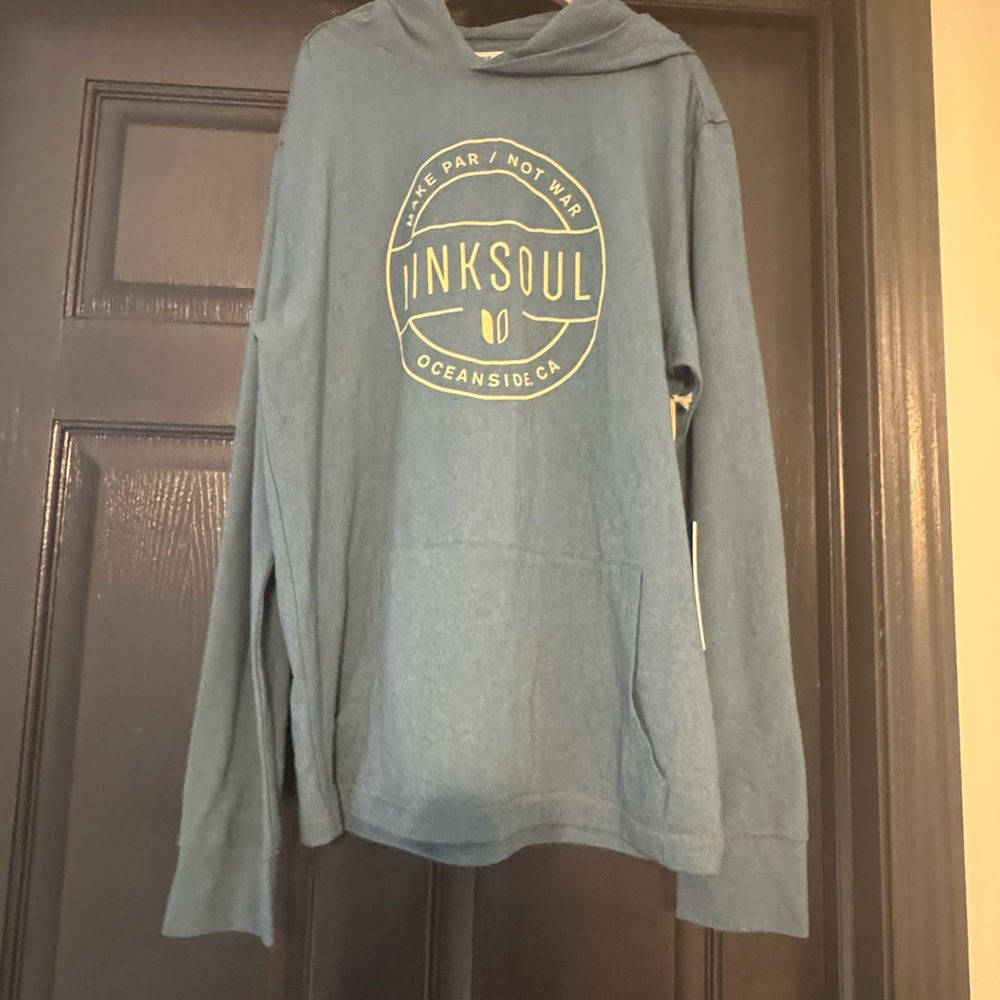Linksoul Denim Blue Hoodie